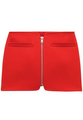 Courrèges Minigonna Swallow Heritage - Rosso