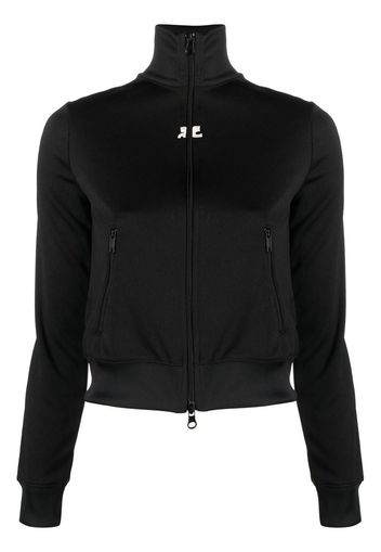 Courrèges Giacca con zip - Nero