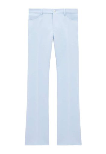 Courrèges pressed-crease tailored trousers - 7005 SKY