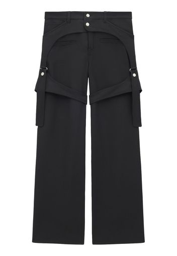 Courrèges Pantaloni dritti - Nero