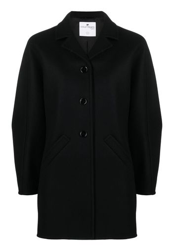 Courrèges Prism single-breasted coat - Nero