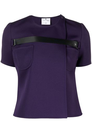 Courrèges Blusa a maniche corte - Viola