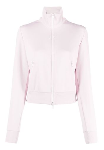 Courrèges high-neck zip-up sweatshirt - Rosa