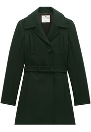 Courrèges Cappotto Swallow Heritage - Nero