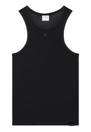 Courrèges sleeveless tank top - Nero