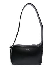 Courrèges zipped leather shoulder bag - Nero