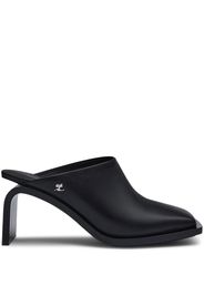 Courrèges Mules Stream 75mm - Nero