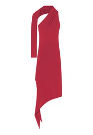 Courrèges Abito Slash lungo - Rosso