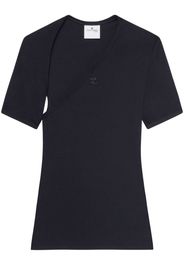 Courrèges T-shirt Slash - Nero