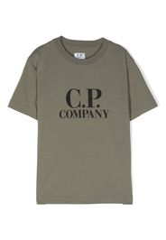 C.P. Company Kids graphic-print cotton T-shirt - Verde