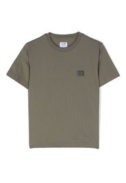 C.P. Company Kids crew-neck cotton t-shirt - Verde