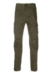 C.P. Company Kids panelled cargo trousers - Verde