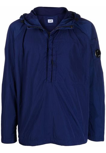 C.P. Company hooded pull-over jacket - Blu