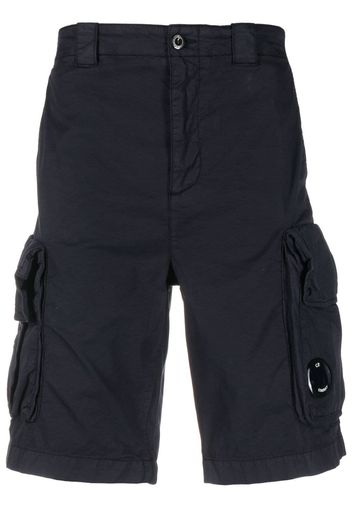 C.P. Company solid cargo shorts - Blu