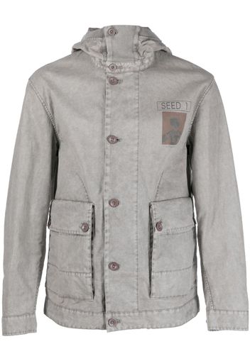 CP Company, C.P. Company Giacca Seed 1 con cappuccio - Grigio