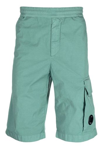 C.P. Company Lens-detail track shorts - Verde