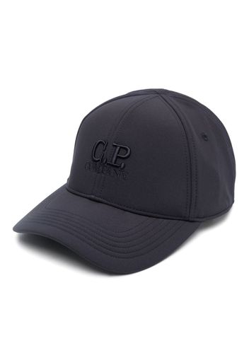 C.P. Company logo-embroidered baseball cap - Blu