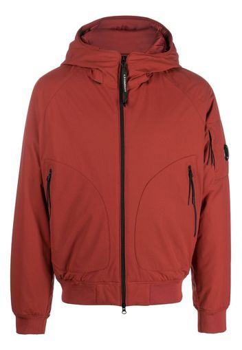 C.P. Company Pro-Tek Lens-detail hooded jacket - Marrone