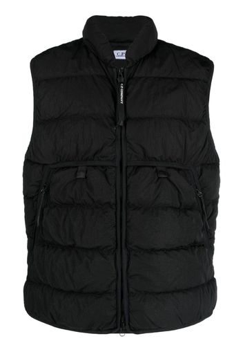 C.P. Company Eco-Chrome R padded down gilet - Nero