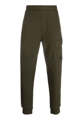 C.P. Company signature Lens-patch track pants - Verde