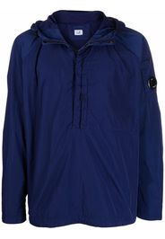 C.P. Company hooded pull-over jacket - Blu