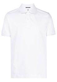 C.P. Company logo-embroidered polo shirt - Bianco