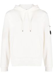 C.P. Company Goggle cotton hoodie - Toni neutri