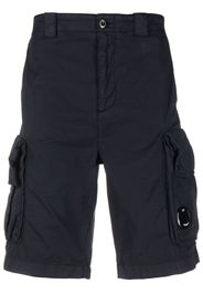 C.P. Company solid cargo shorts - Blu