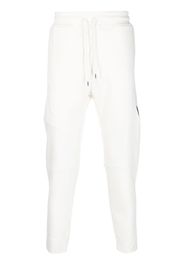 C.P. Company Lens-detail cotton-jersey track pants - Bianco