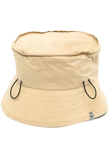Craig Green Paper drawstring bucket hat - Marrone
