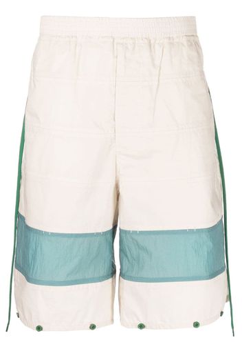 Craig Green two-tone panelled shorts - Toni neutri
