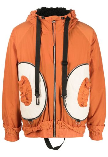 Craig Green Packable hooded jacket - Arancione