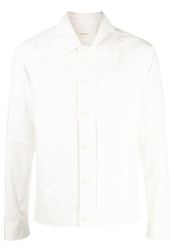 Craig Green long-sleeve button-up shirt jacket - Bianco