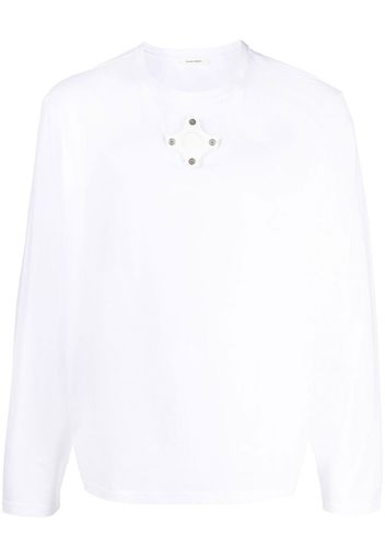 Craig Green dust-cap-detail T-shirt - Bianco