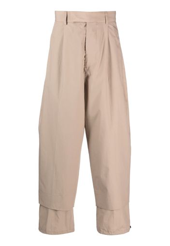 Craig Green tailored cropped trousers - Toni neutri