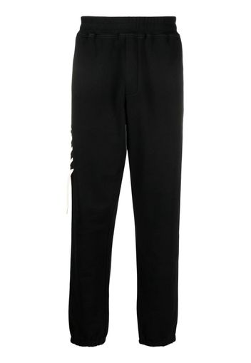 Craig Green lace-up organic cotton track pants - Nero