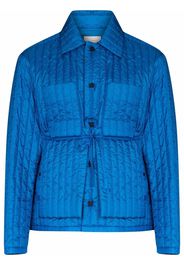 Craig Green quilted single-breasted jacket - Blu