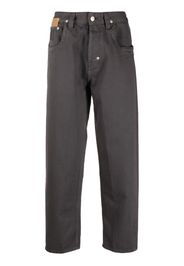 Craig Green straight-leg cropped jeans - Grigio