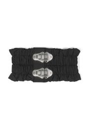 Craig Green elasticated latch-buckle scarf - Nero