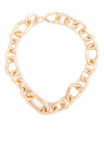 Cult Gaia Reyes curb chain necklace - Effetto metallizzato