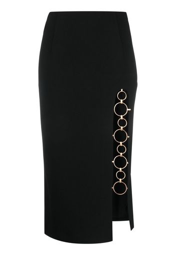 Cult Gaia Torielle slit-detail skirt - Nero