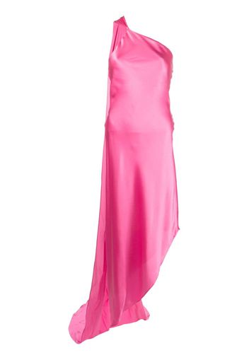 Cult Gaia Trysta one-shoulder asymmetric dress - Rosa