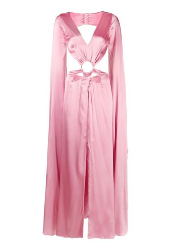 Cult Gaia Jasmin open-back silk gown - Rosa