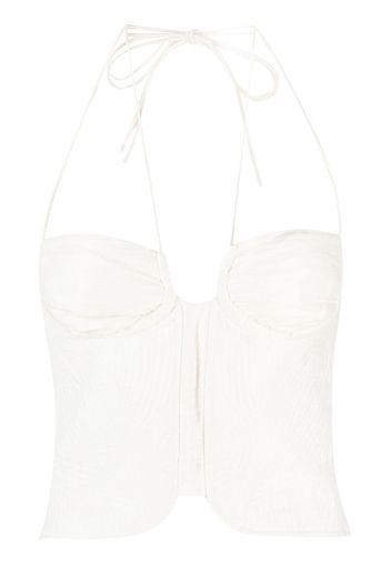 Cult Gaia Corsetto Habana - Bianco