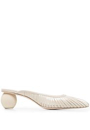 Cult Gaia Alia mule shoes - Bianco