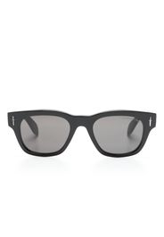 Cutler & Gross logo-plaque square-frame sunglasses - Nero