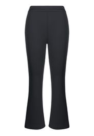 Cynthia Rowley Pantaloni svasati crop - Nero