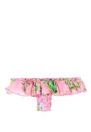 Cynthia Rowley Slip bikini a fiori - Rosa