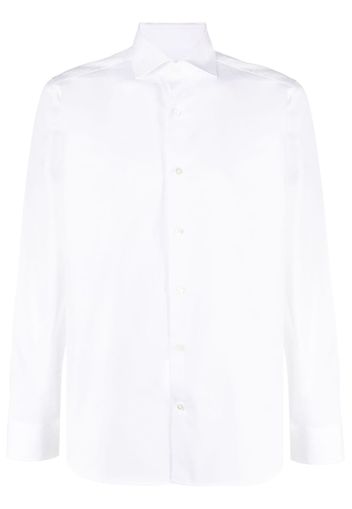 D4.0 long-sleeve cotton shirt - Bianco