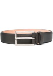 D4.0 buckle-fastening leather belt - Grigio